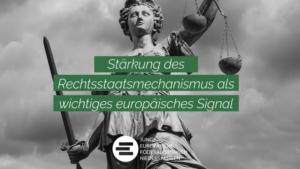 Sharepic Stärkung des Rechtsstaatsmechanismus